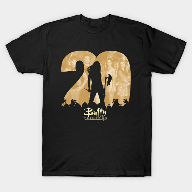 Buffy Slays 20 T-Shirt-TOZ